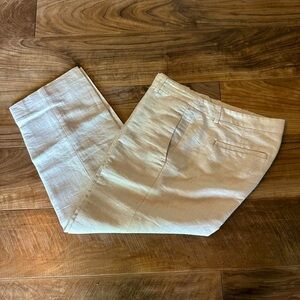 Ann Taylor Loft Women’s Capri Pants - Cream